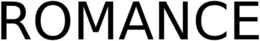 ROMANCE trademark