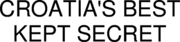 CROATIA'S BEST KEPT SECRET trademark