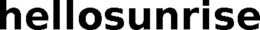 HELLOSUNRISE trademark