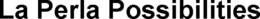 LA PERLA POSSIBILITIES trademark