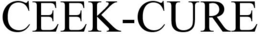 CEEK-CURE trademark