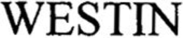 WESTIN trademark