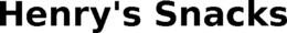HENRY'S SNACKS trademark