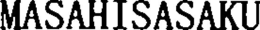 MASAHISASAKU trademark