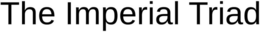 THE IMPERIAL TRIAD trademark