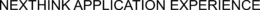 NEXTHINK APPLICATION EXPERIENCE trademark