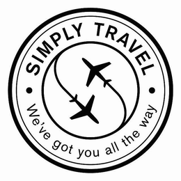 ·SIMPLY TRAVEL· WE'VE GOT YOU ALL THE WAY trademark