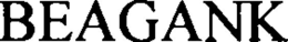 BEAGANK trademark