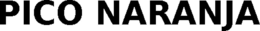 PICO NARANJA trademark