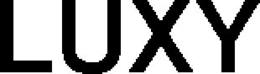 LUXY trademark