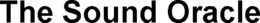 THE SOUND ORACLE trademark