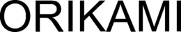 ORIKAMI trademark