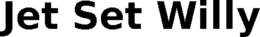 JET SET WILLY trademark
