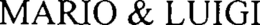 MARIO & LUIGI trademark