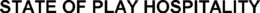 STATE OF PLAY HOSPITALITY trademark