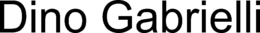 DINO GABRIELLI trademark