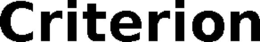 CRITERION trademark