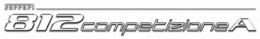 FERRARI 812 COMPETIZIONE A trademark