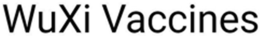 WUXI VACCINES trademark