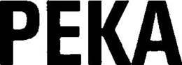 PEKA trademark