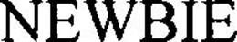 NEWBIE trademark