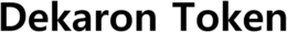 DEKARON TOKEN trademark