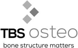 TBS OSTEO BONE STRUCTURE MATTERS trademark