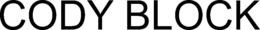 CODY BLOCK trademark