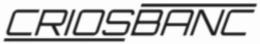 CRIOSBANC trademark