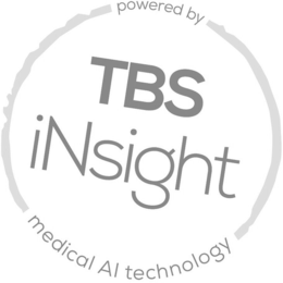 POWERED BY MEDICAL AI TECHNOLOGY TBS INSIGHT trademark