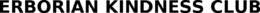 ERBORIAN KINDNESS CLUB trademark