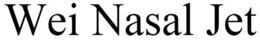 WEI NASAL JET trademark
