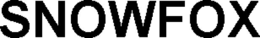 SNOWFOX trademark