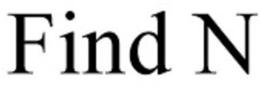 FIND N trademark
