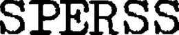 SPERSS trademark