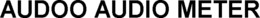 AUDOO AUDIO METER trademark