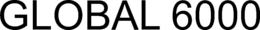 GLOBAL 6000 trademark