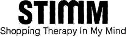 STIMM SHOPPING THERAPY IN MY MIND trademark