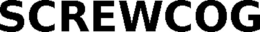 SCREWCOG trademark