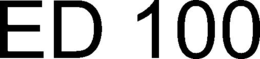ED 100 trademark