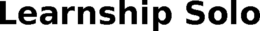 LEARNSHIP SOLO trademark