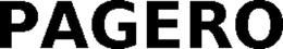 PAGERO trademark