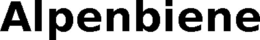 ALPENBIENE trademark