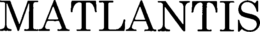 MATLANTIS trademark