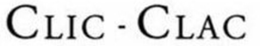 CLIC-CLAC trademark