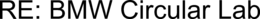 RE: BMW CIRCULAR LAB trademark