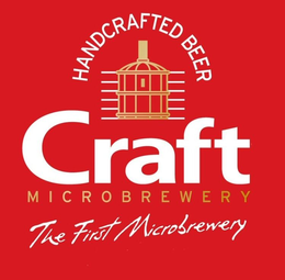 CRAFT HANDCRAFTED BEER MICROBREWERY THE FIRST MICROBREWERY trademark