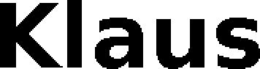 KLAUS trademark