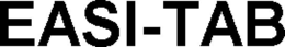 EASI-TAB trademark