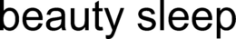 BEAUTY SLEEP trademark